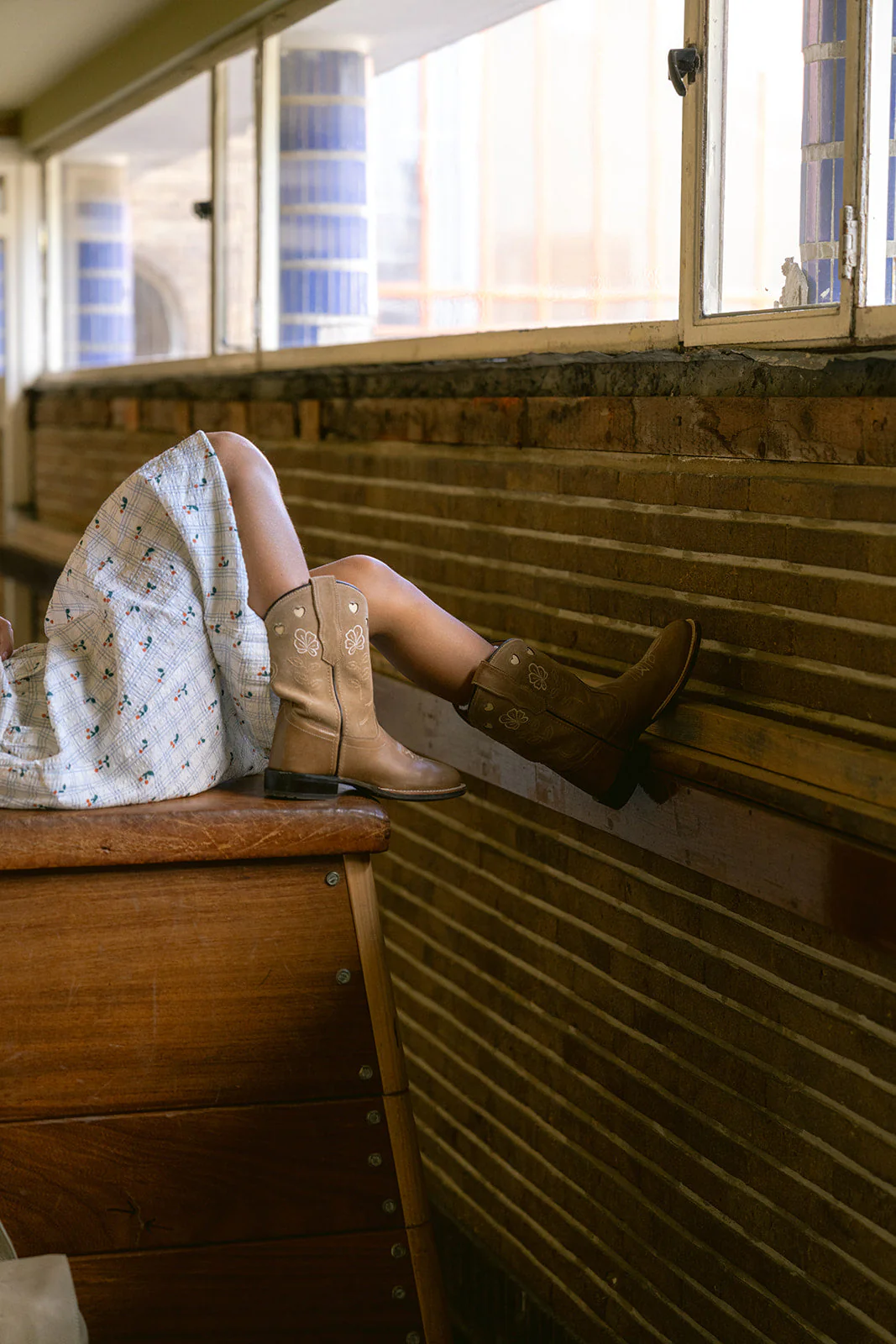 Bootstock Cowboy Boot Lily Camel Kids - Image 10