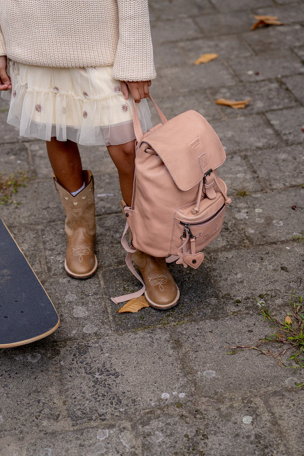 Bootstock Cowboy Boot Lily Camel Kids - Image 2
