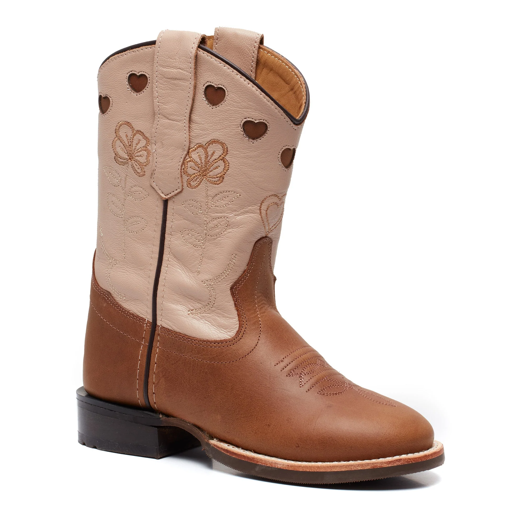 Bootstock Cowboy Boot Lily Creme Kids