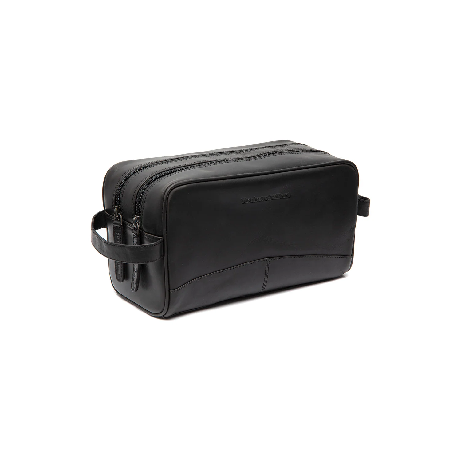 Gift Set Leather Toiletry Bag Black Stacey with Rituals Shower Foam - Image 4