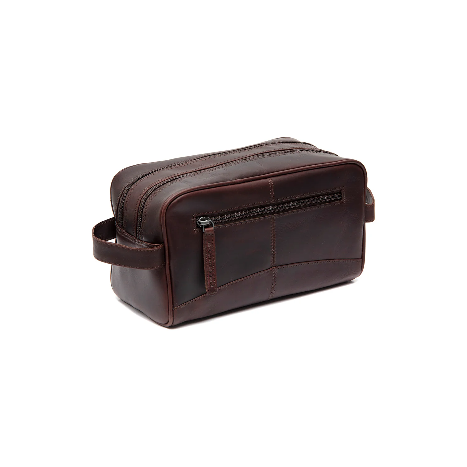 Gift Set Leather Toiletry Bag Brown Stacey with Rituals Shower Foam - Image 8