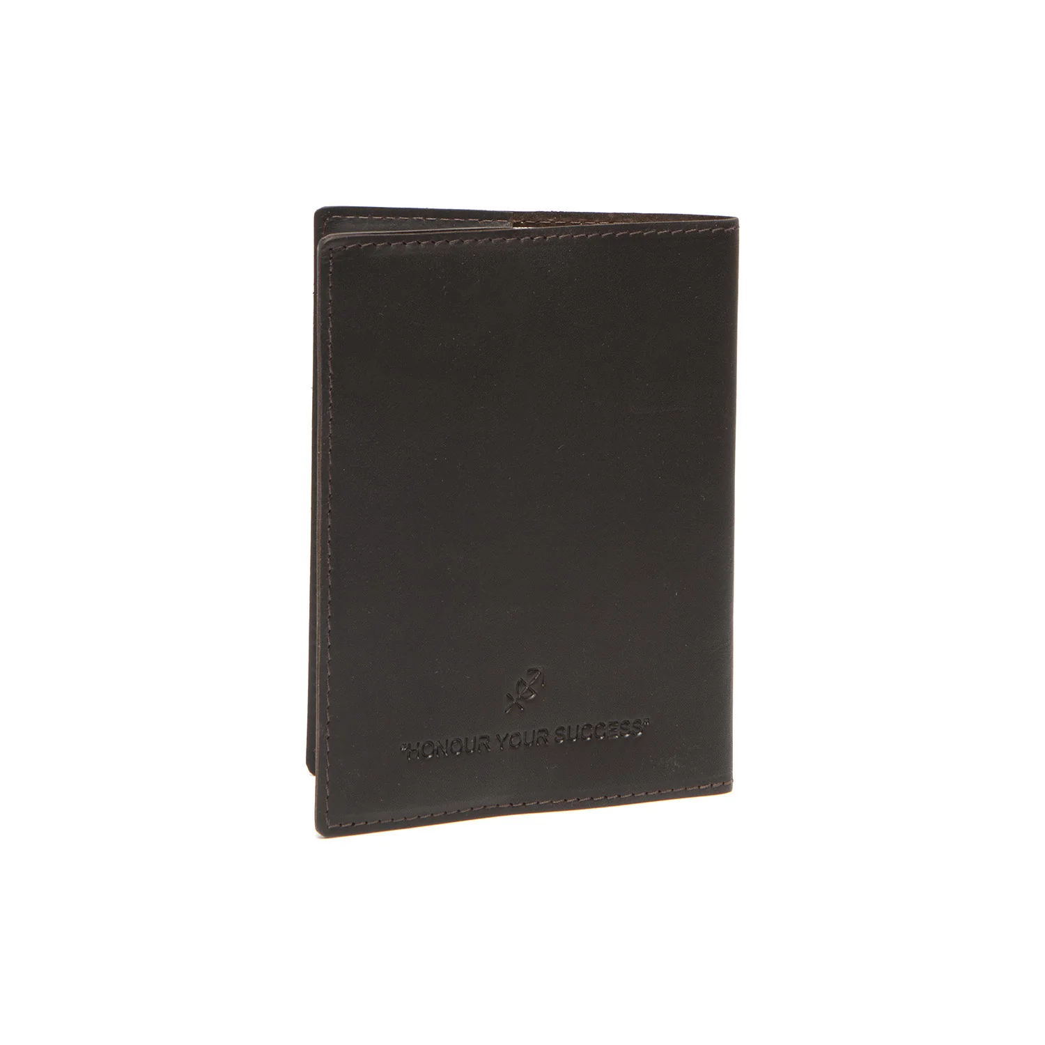 Leather Passport Case Brown - Image 3