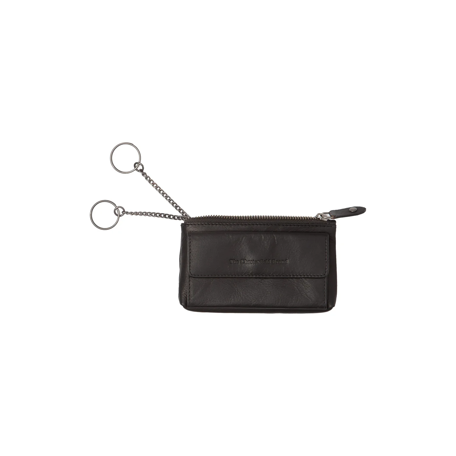 Leather Key Case Black Violette - Image 5
