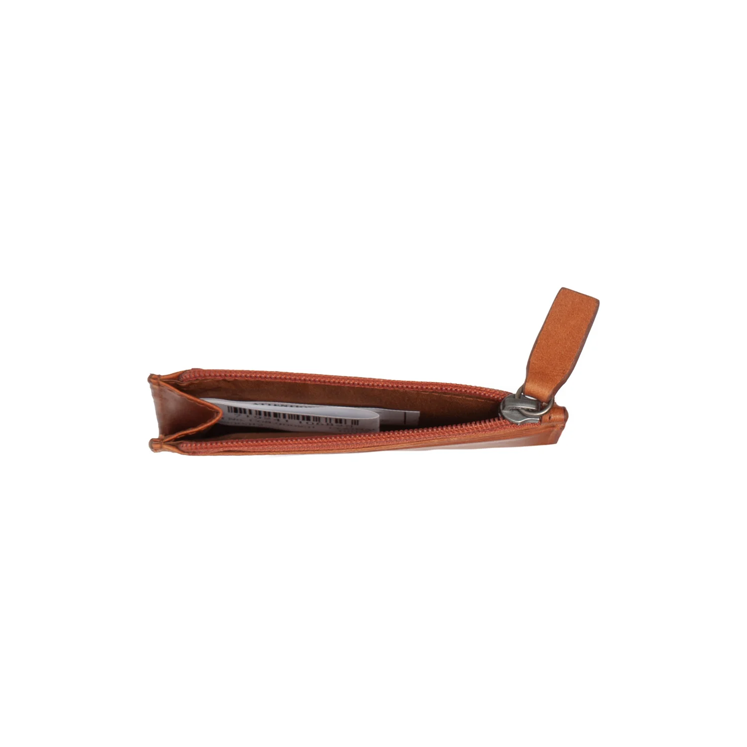 Leather Card Wallet Cognac - Image 4