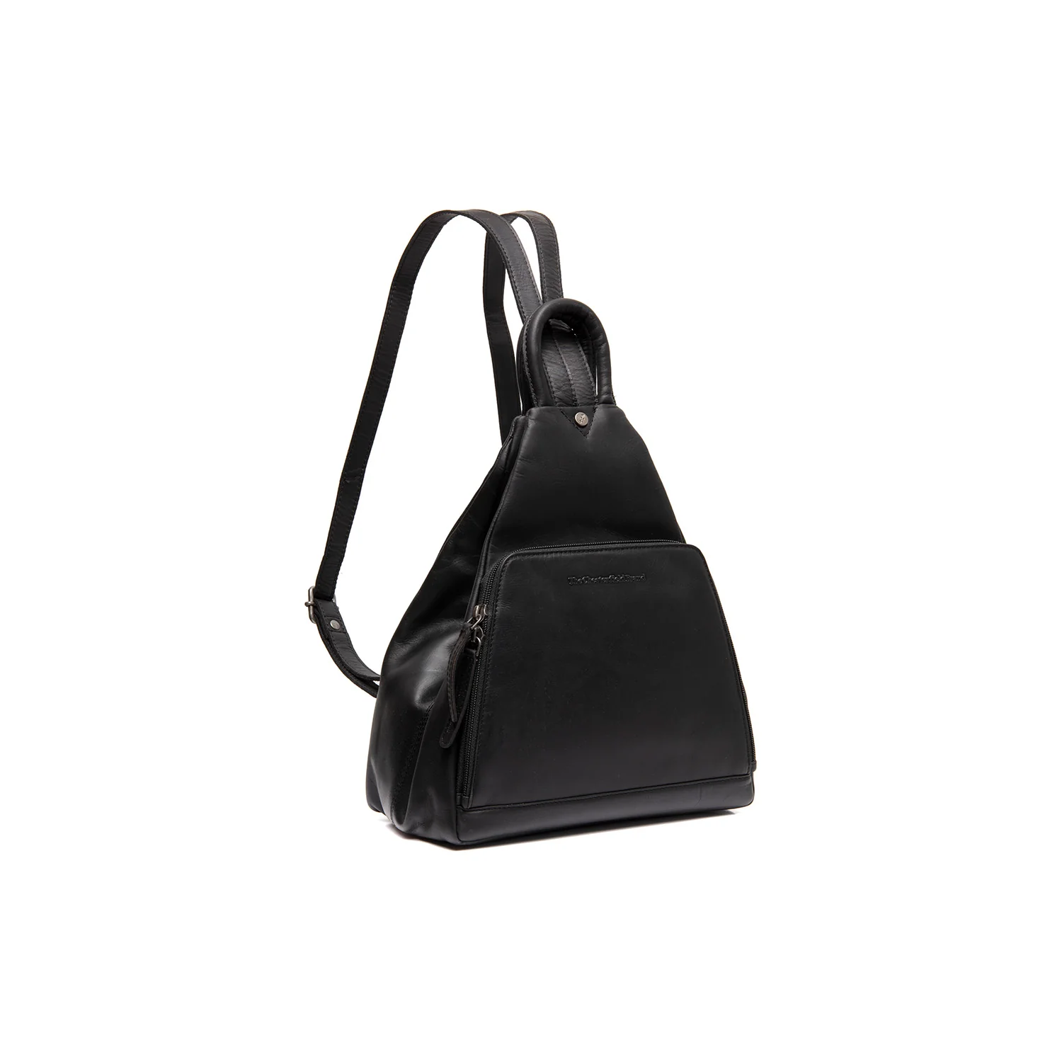 Leather Backpack Black Howard