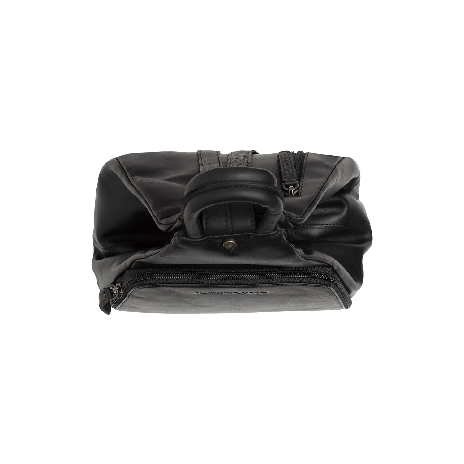 Leather Backpack Black Howard - Image 3