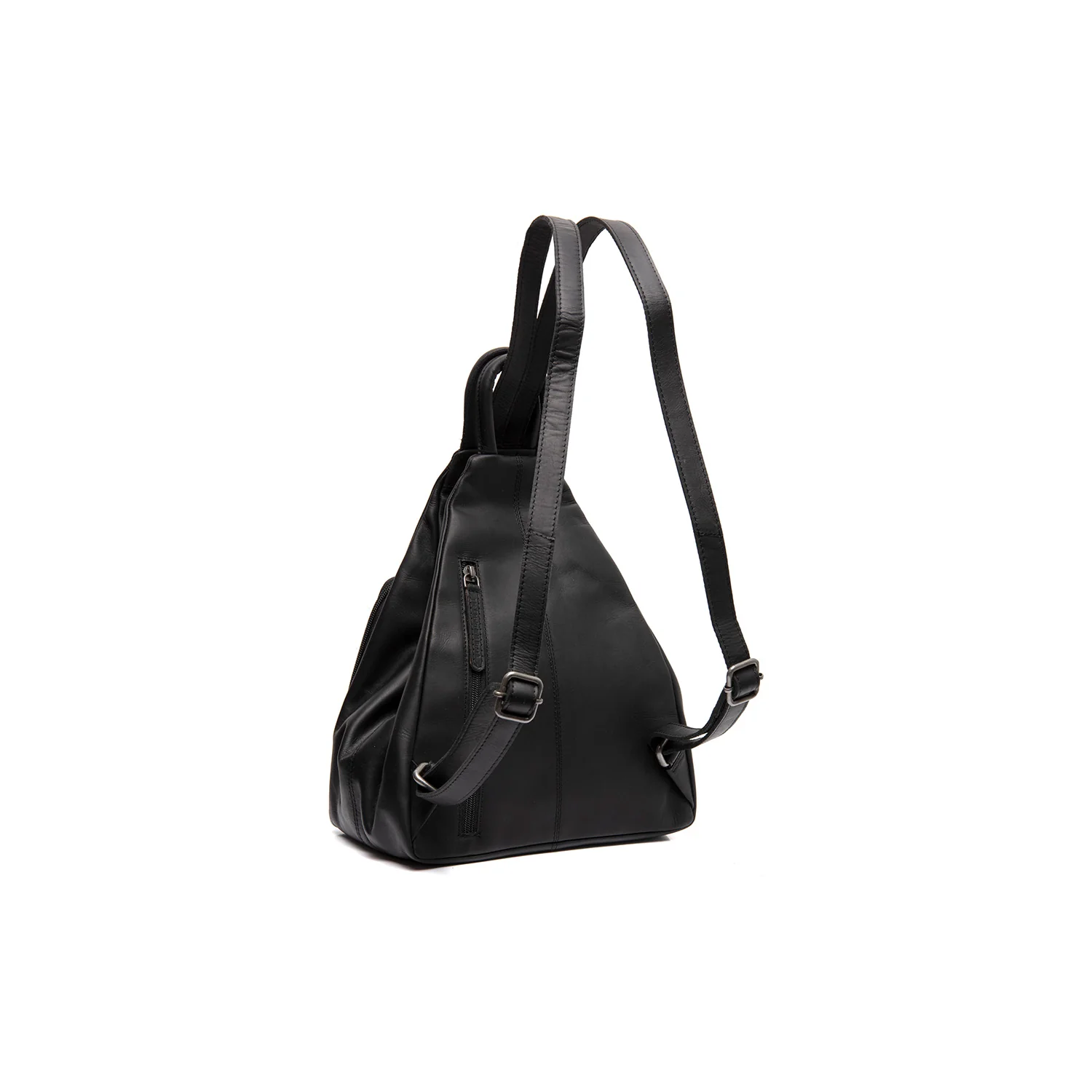 Leather Backpack Black Howard - Image 6