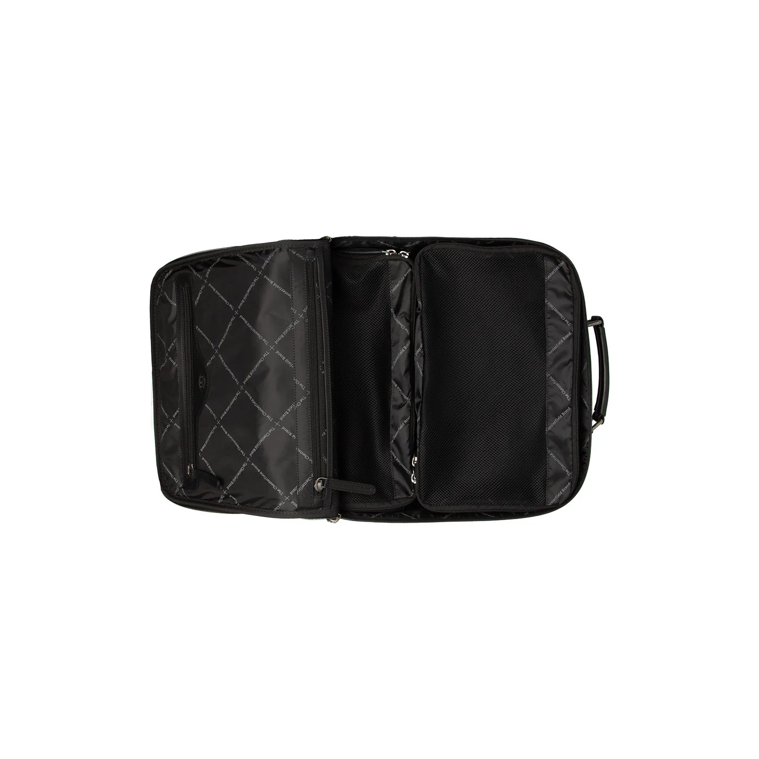 Leather Travel Backpack Black Jamaica - Image 6