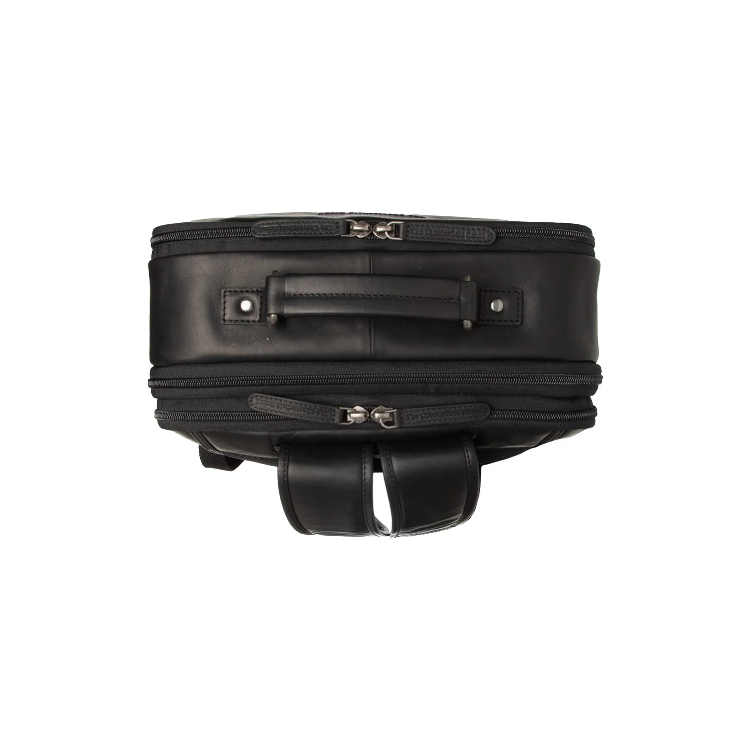 Leather Travel Backpack Black Jamaica - Image 7
