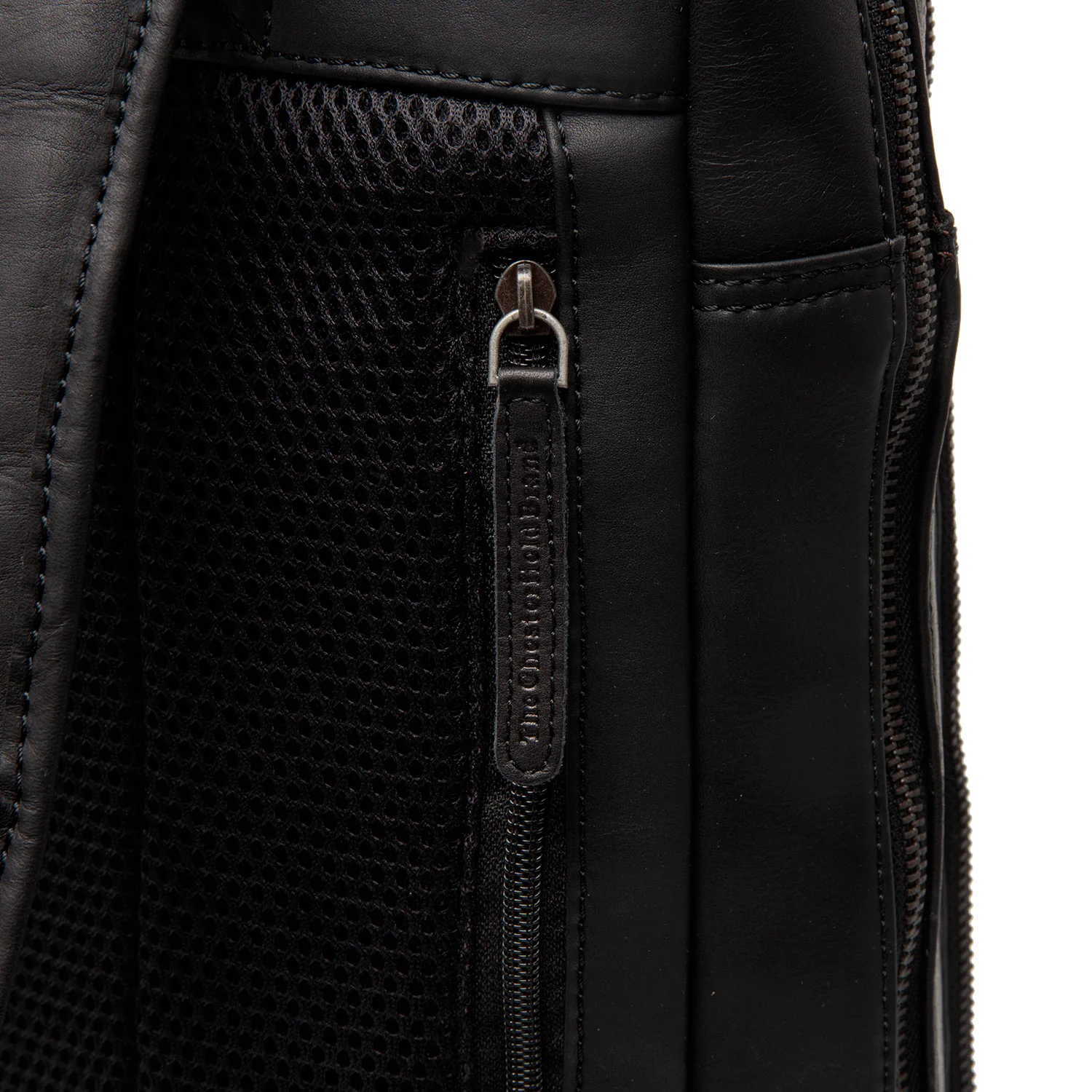 Leather Laptop Backpack Black Jasper - Image 7