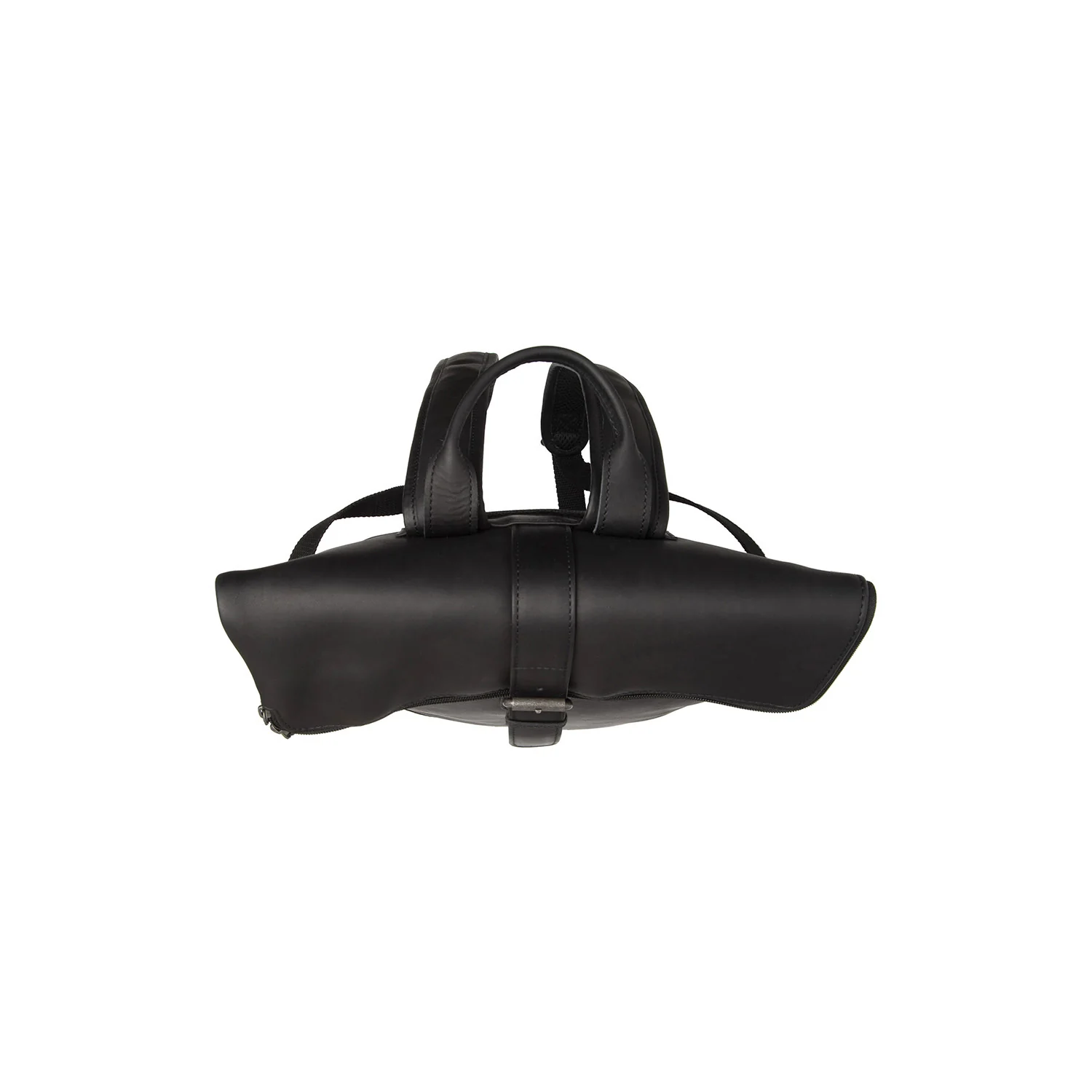 Leather Laptop Backpack Black Larsson - Image 5