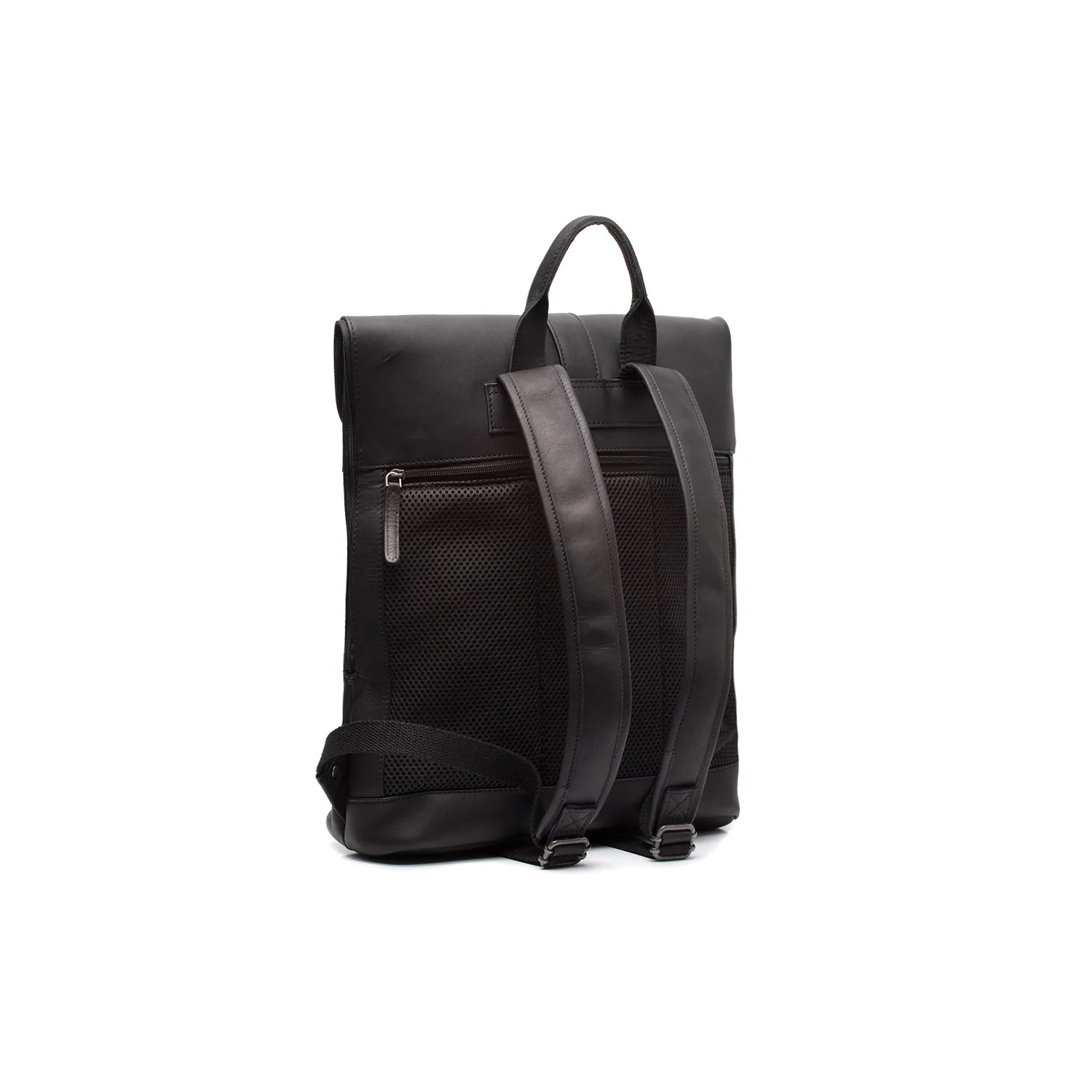 Leather Laptop Backpack Black Larsson - Image 8