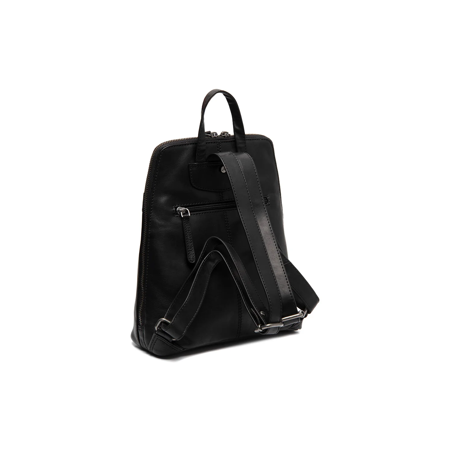 Leather Backpack Black Linford - Image 6