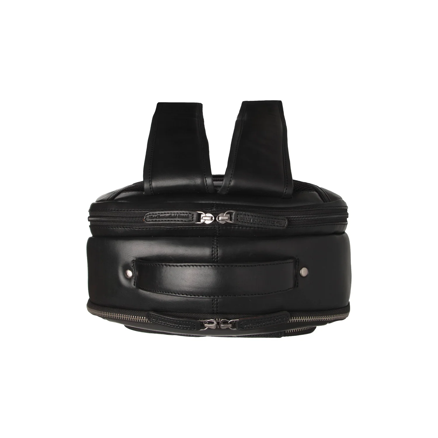 Leather Laptop Backpack Black Maggiore - Image 5