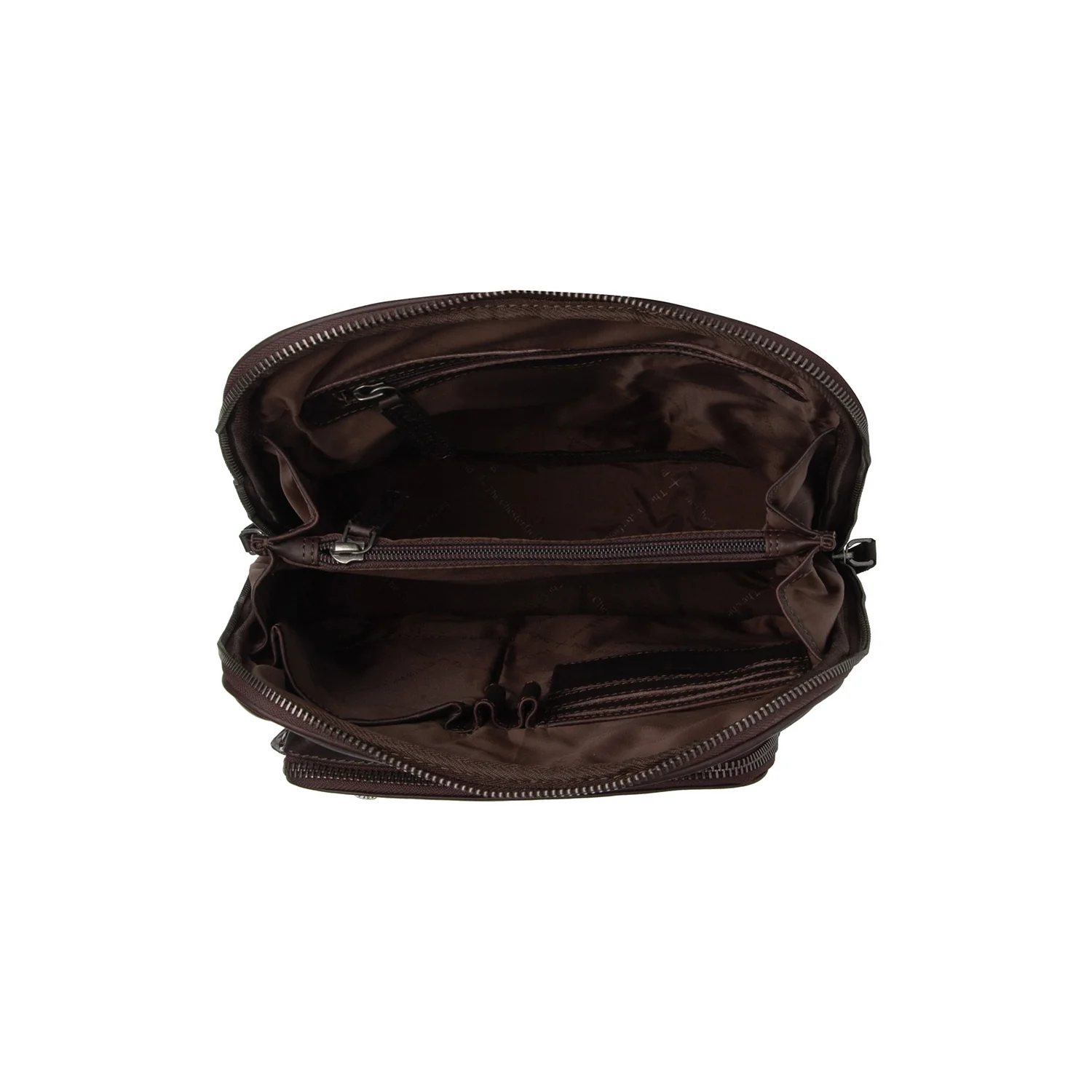 Leather Backpack Brown Floran - Image 4