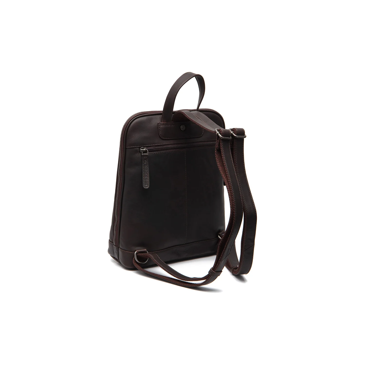 Leather Backpack Brown Floran - Image 7