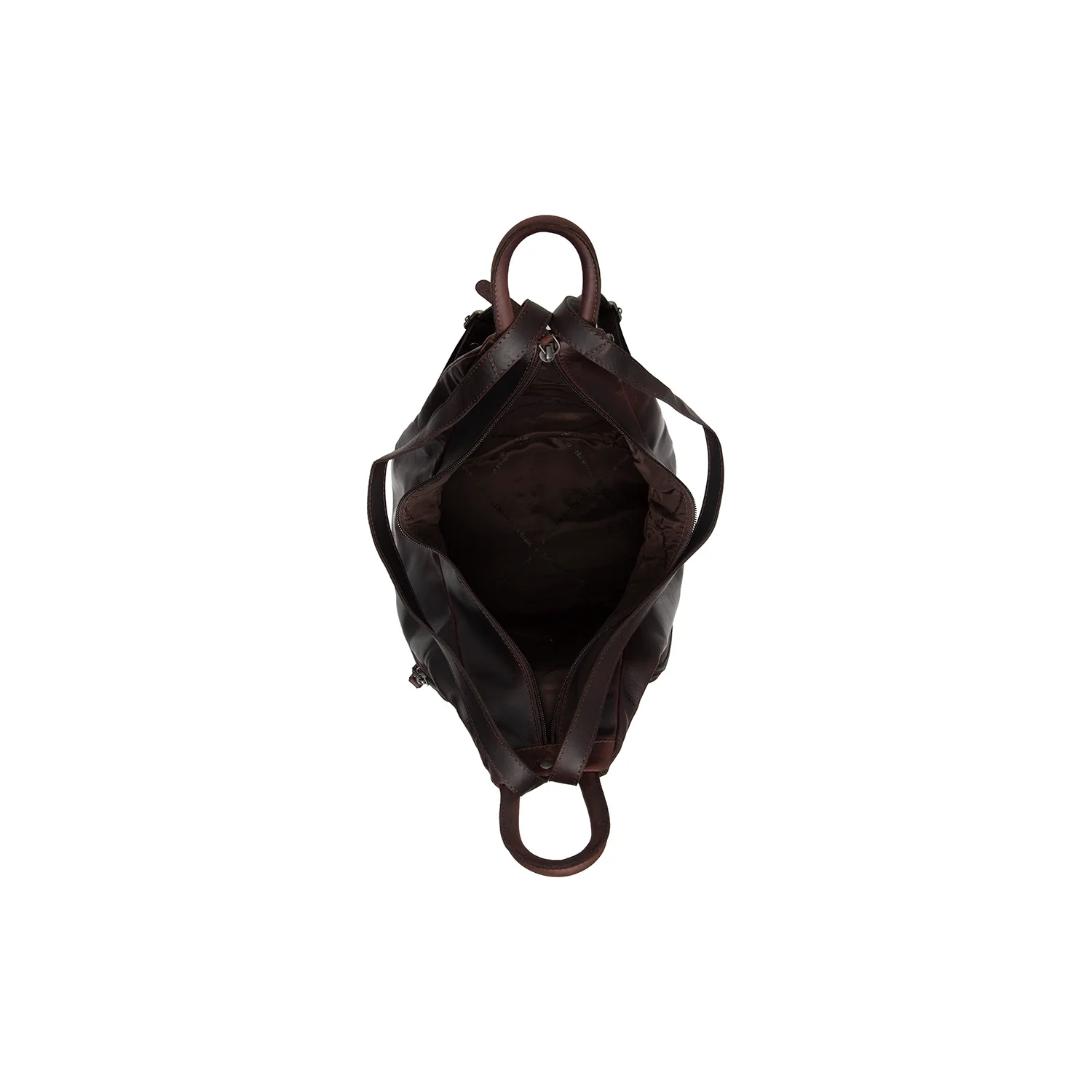 Leather Backpack Brown Howard - Image 3