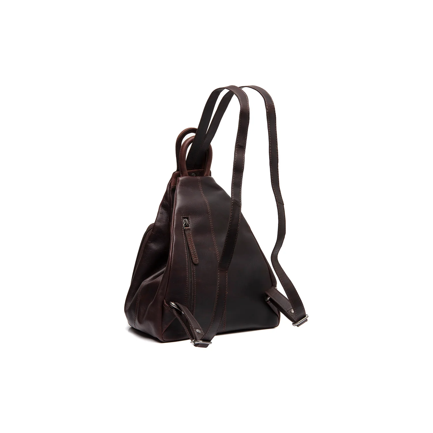 Leather Backpack Brown Howard - Image 6