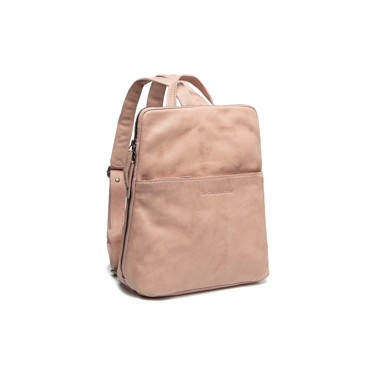 Leather Backpack Vintage Rose Bern