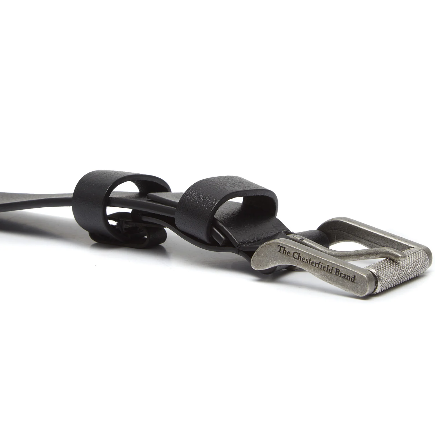 Leather Belt Black Aayden - Image 4