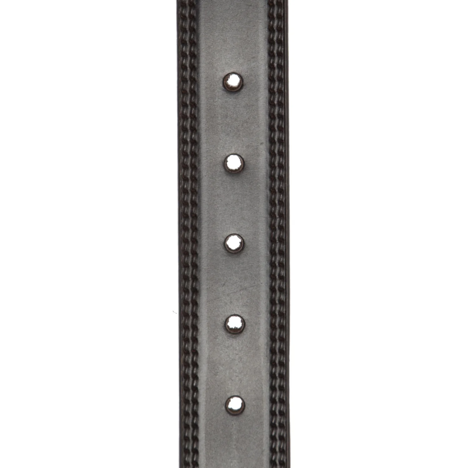 Leather Belt Black Manovo - Image 4