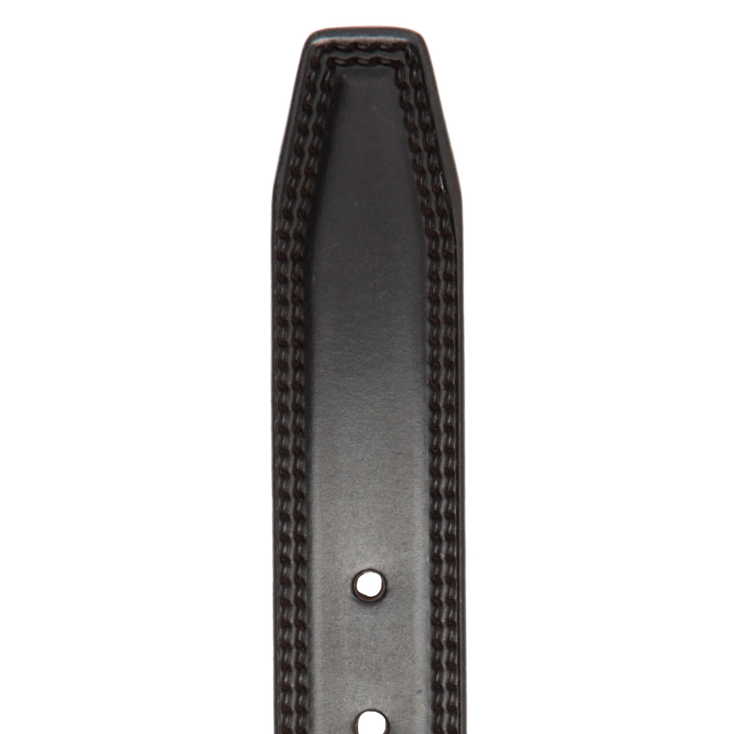 Leather Belt Black Manovo - Image 5