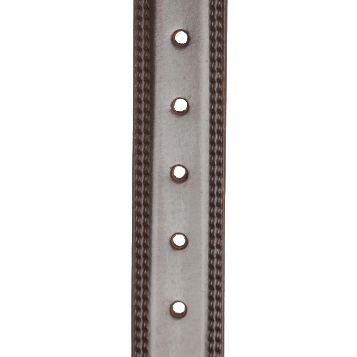 Leather Belt Brown Manovo - Image 4