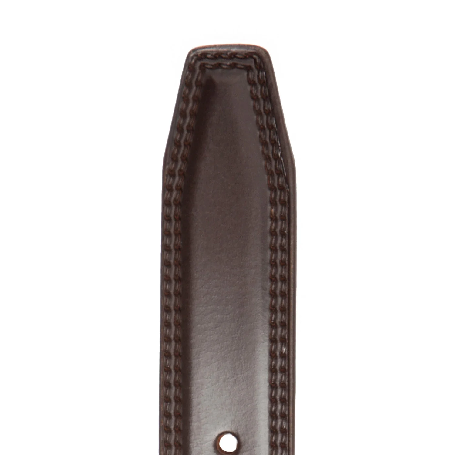 Leather Belt Brown Manovo - Image 5