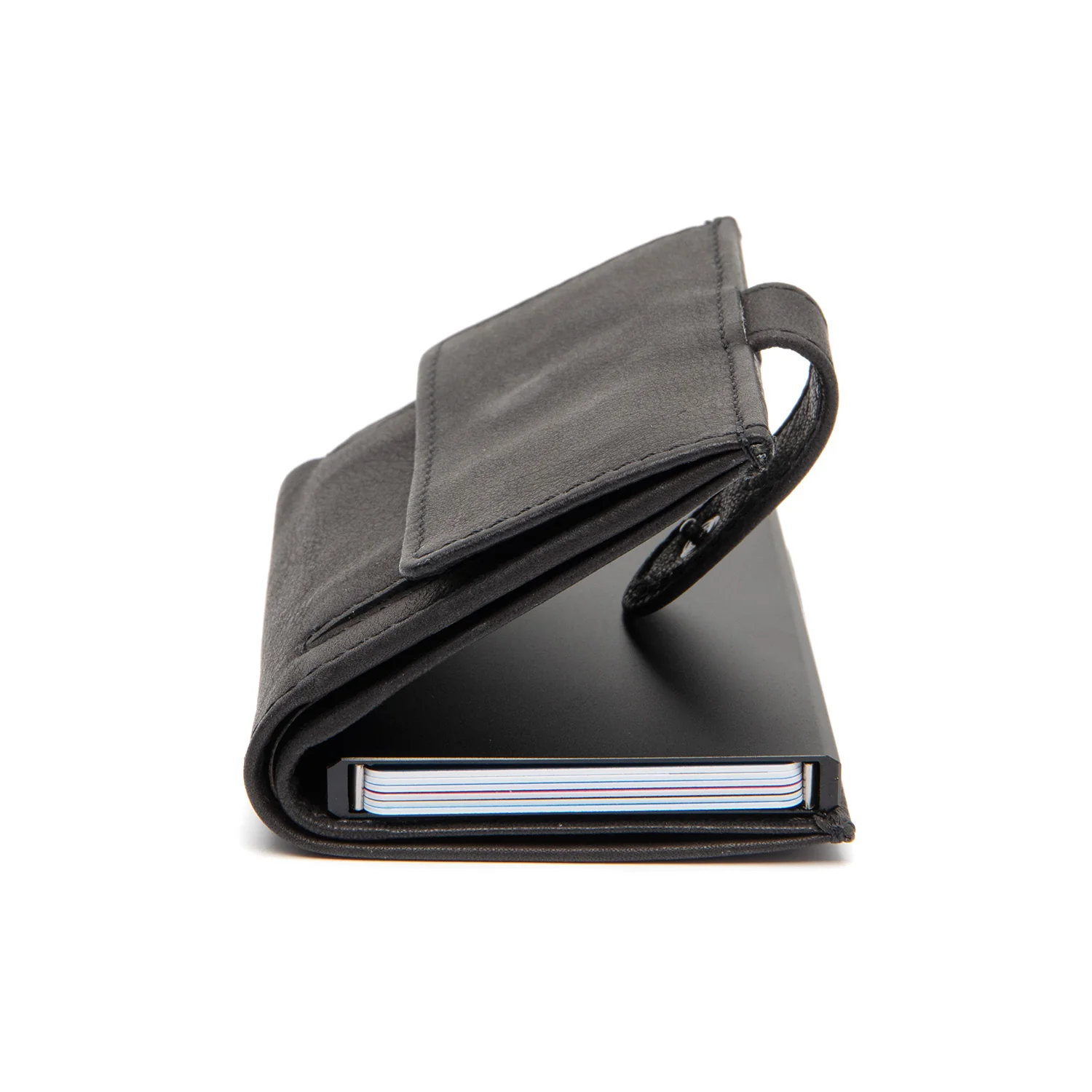 Leather Card Holder Black Torola - Image 3