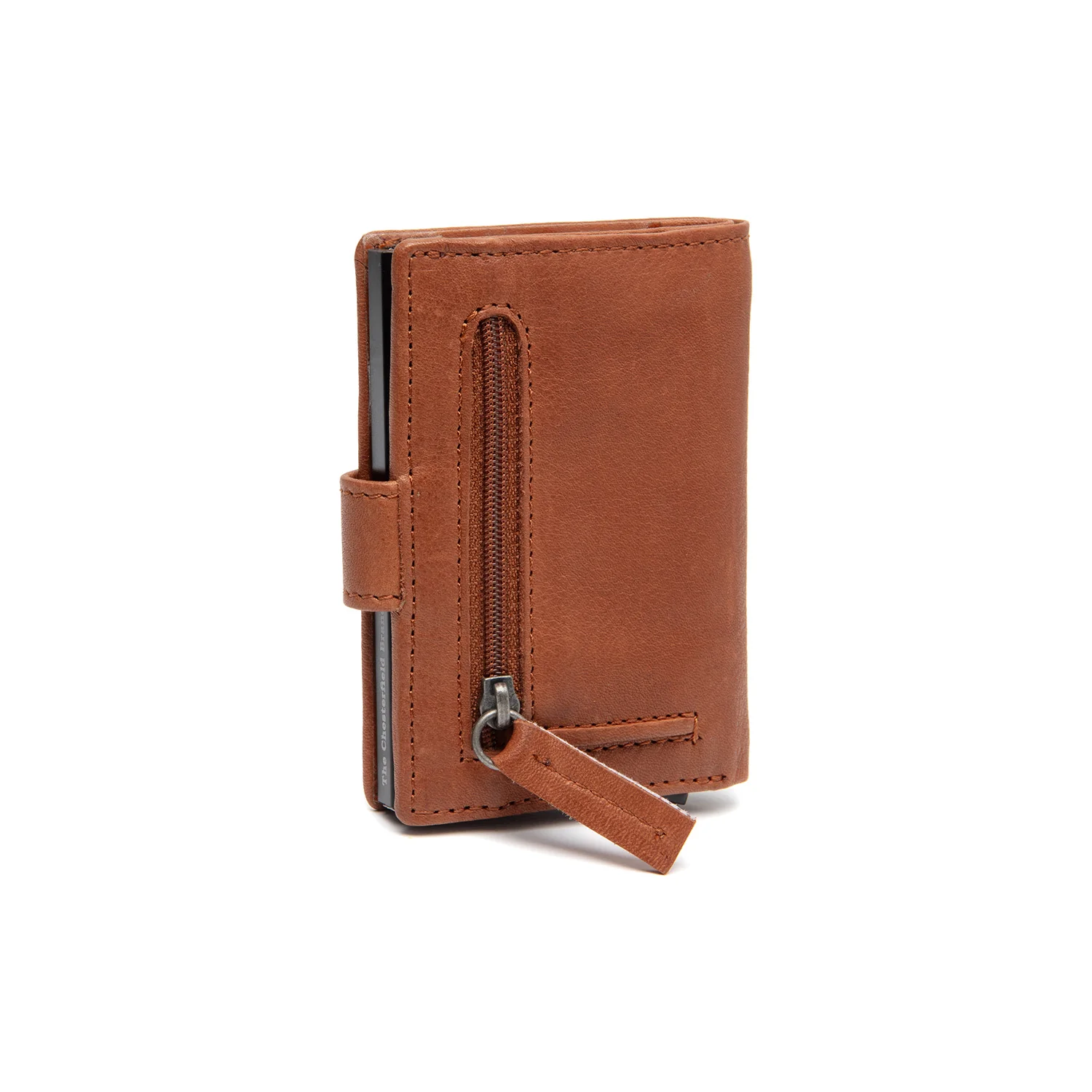 Leather Card Holder Cognac Kaunas - Image 6