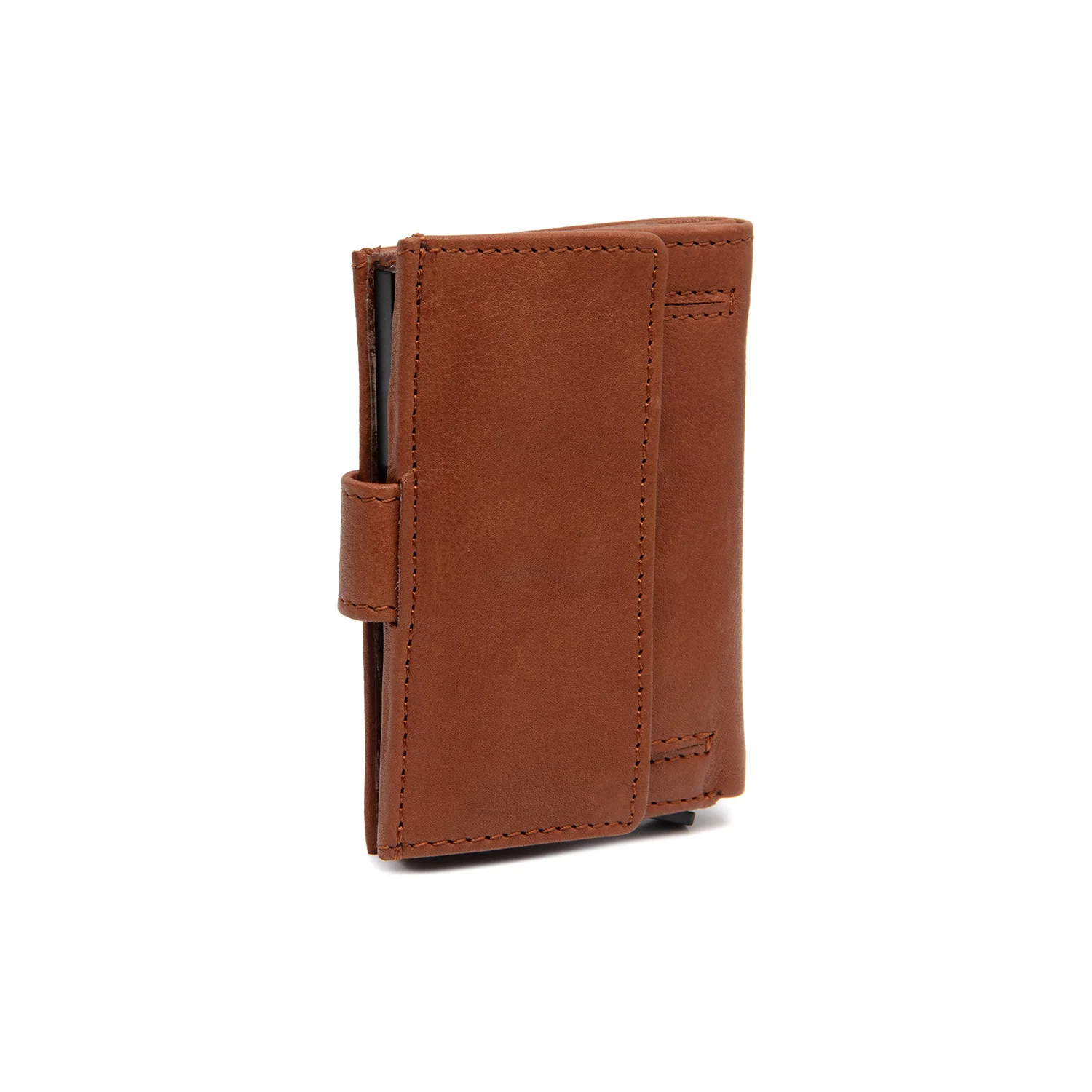 Leather Card Holder Cognac Torola - Image 6