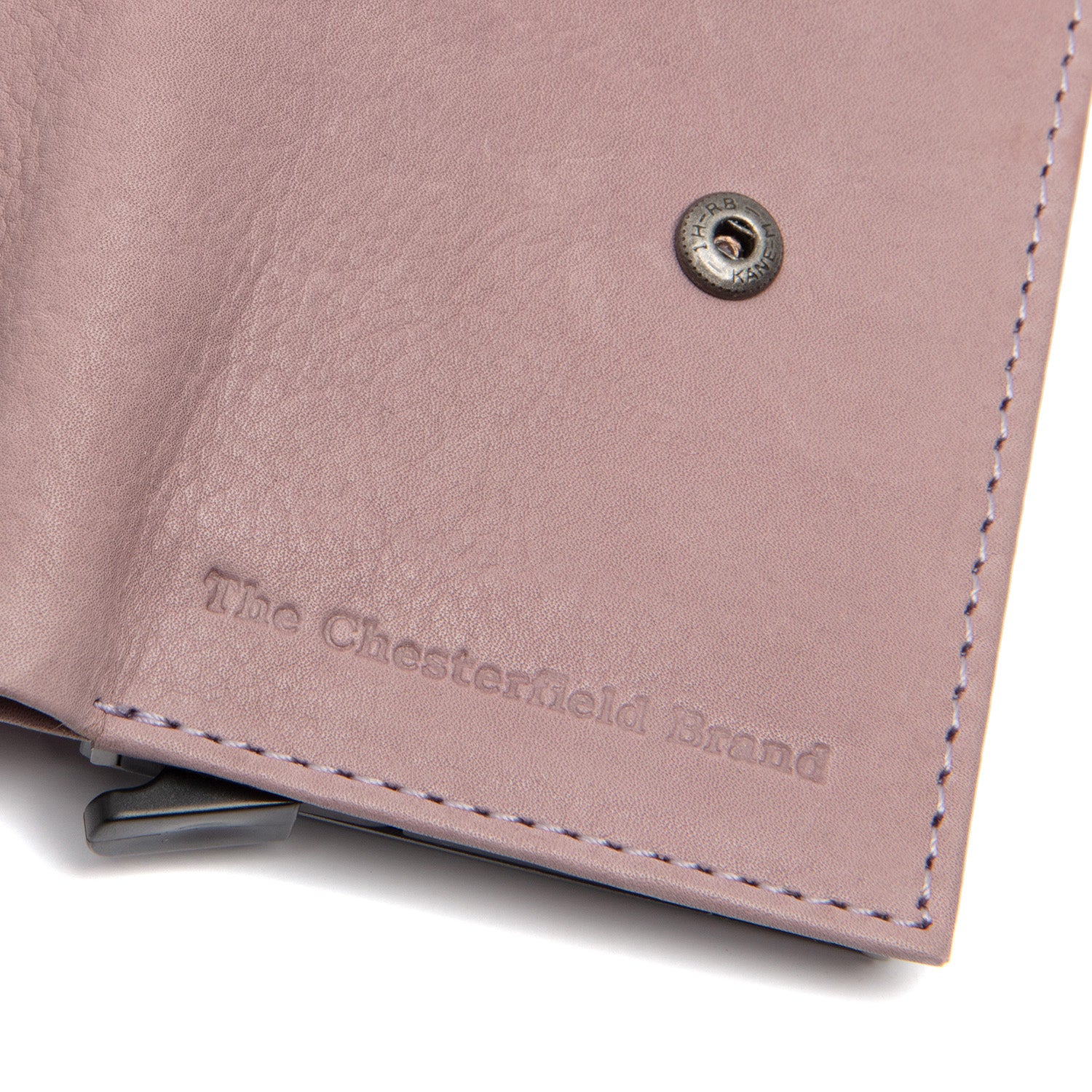 Leather Card Holder Lavender Lilac Torola - Image 5