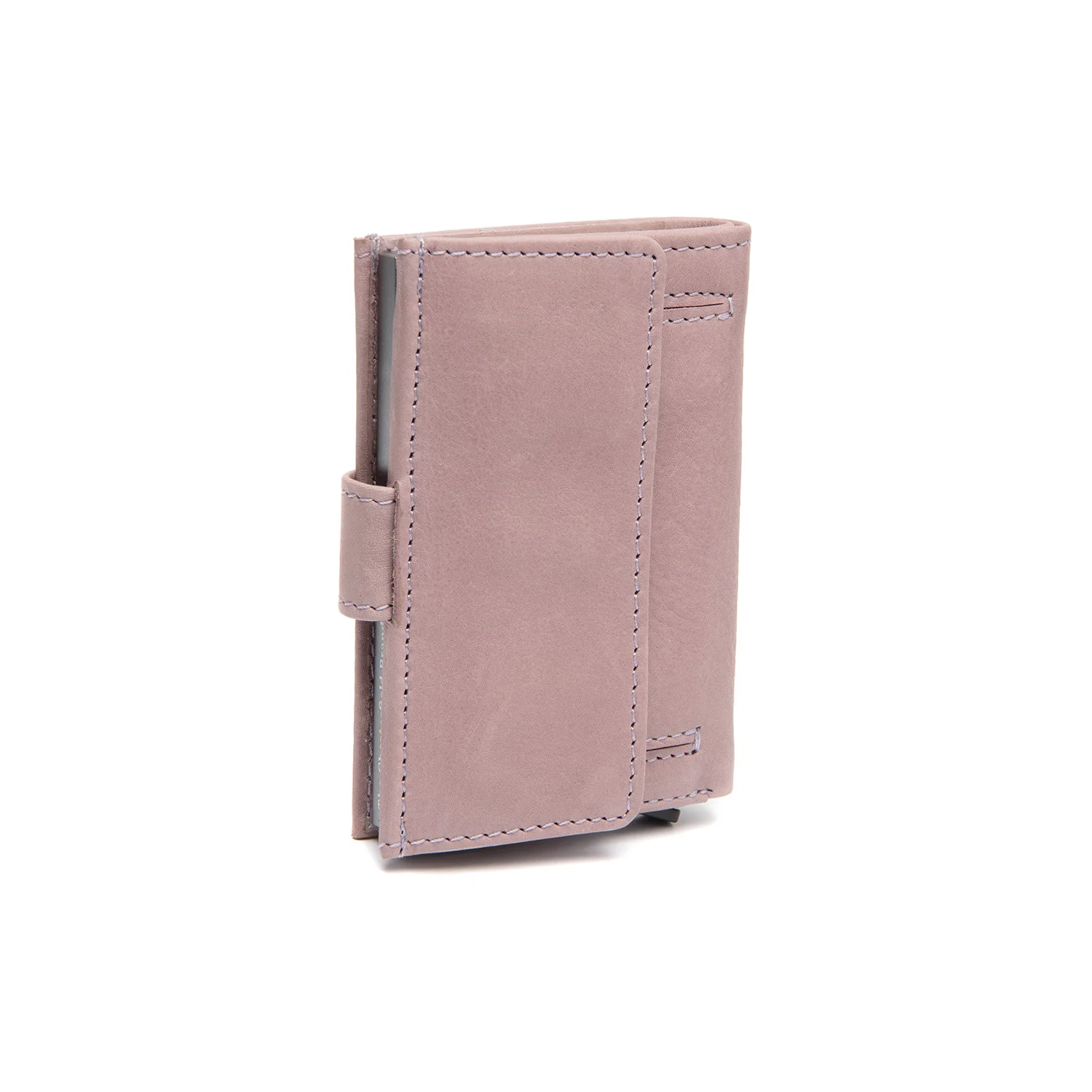 Leather Card Holder Lavender Lilac Torola - Image 7