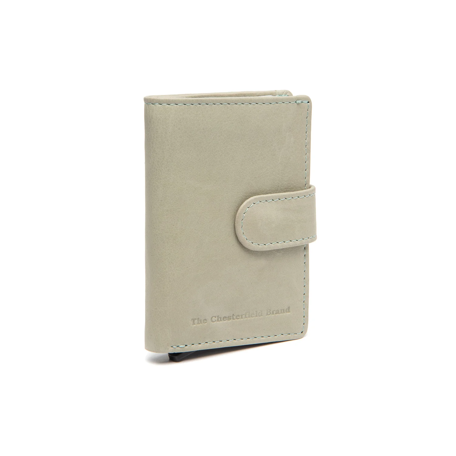 Leather Card Holder Ocean Green Kaunas - Image 5