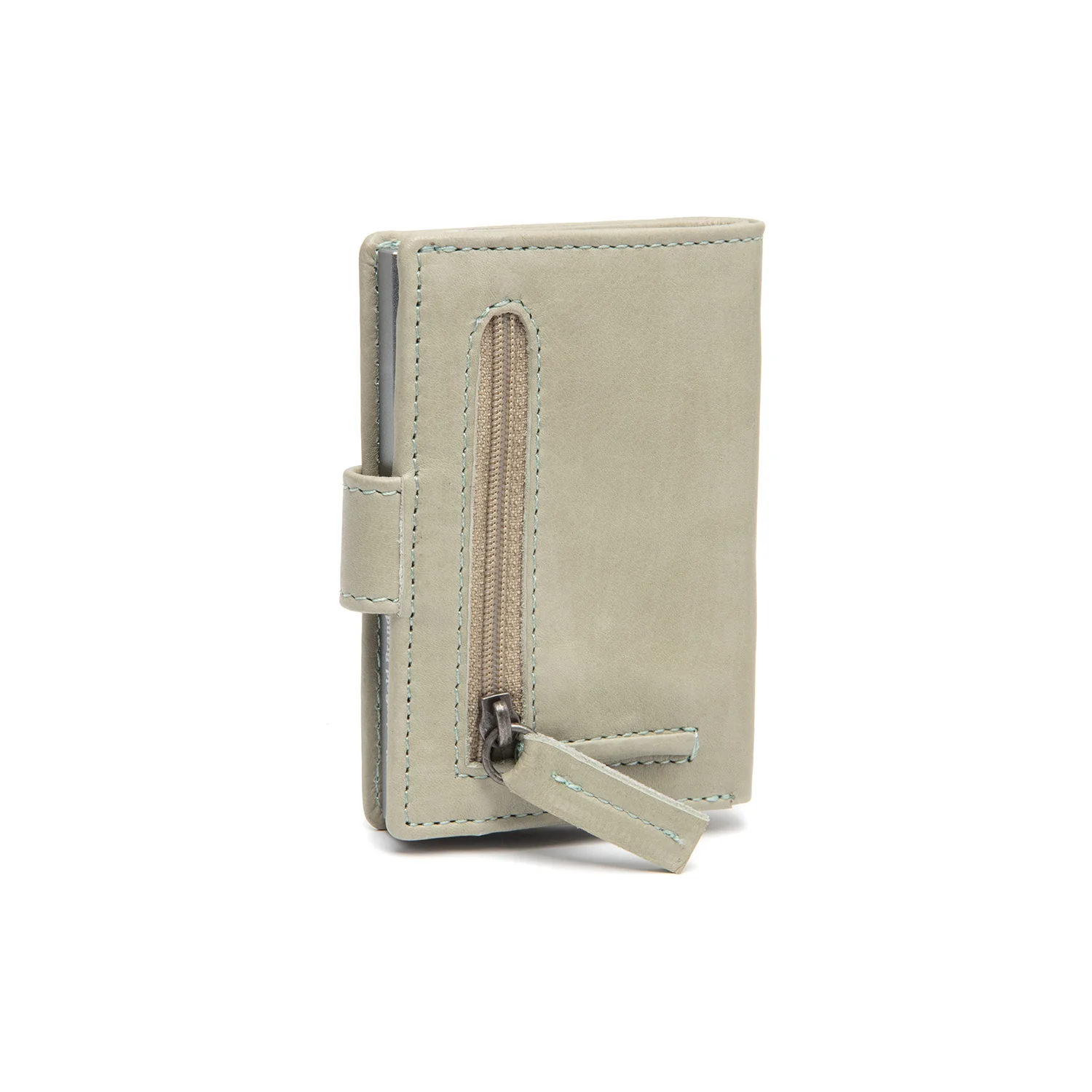 Leather Card Holder Ocean Green Kaunas - Image 6