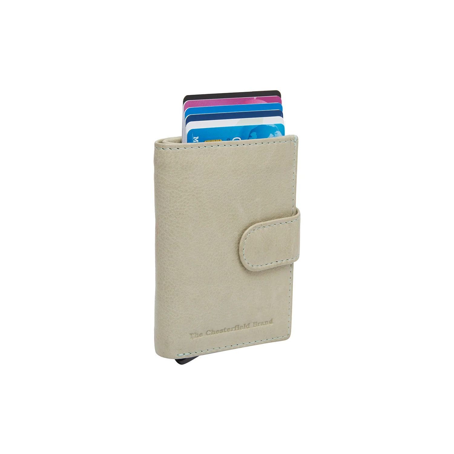 Leather Card Holder Ocean Green Torola