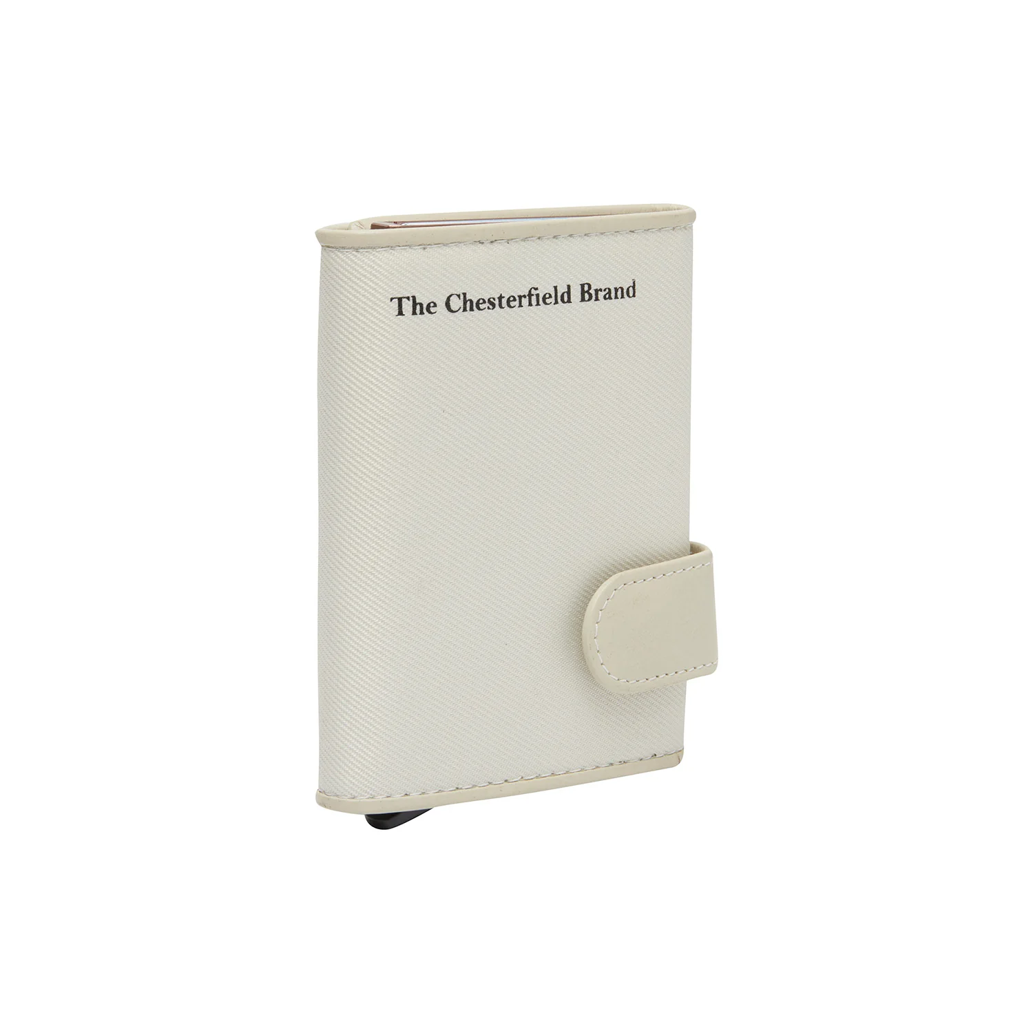 Leather Card Holder Off White Delsbo - Image 6