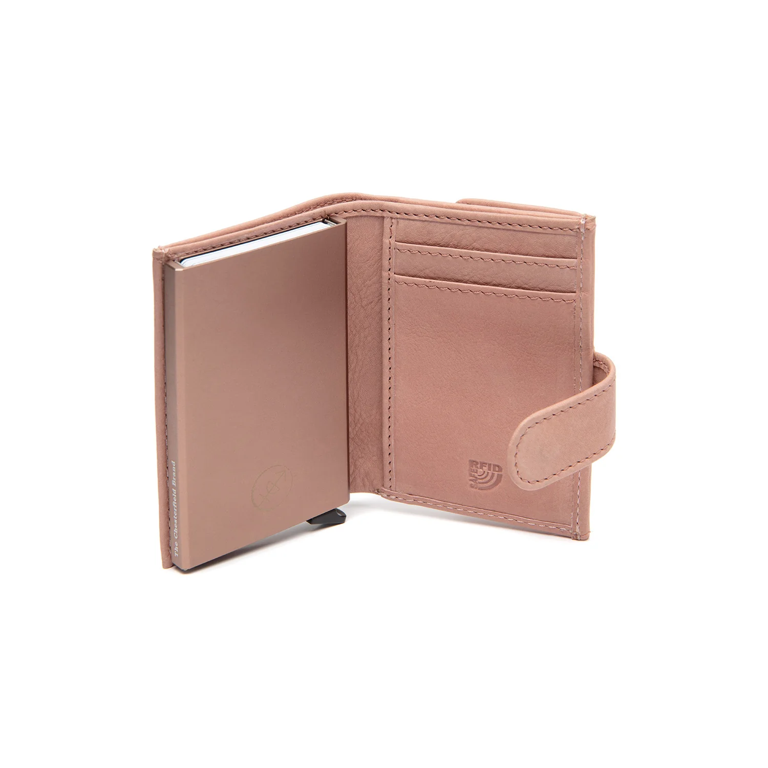 Leather Card Holder Vintage Rose Torola - Image 3