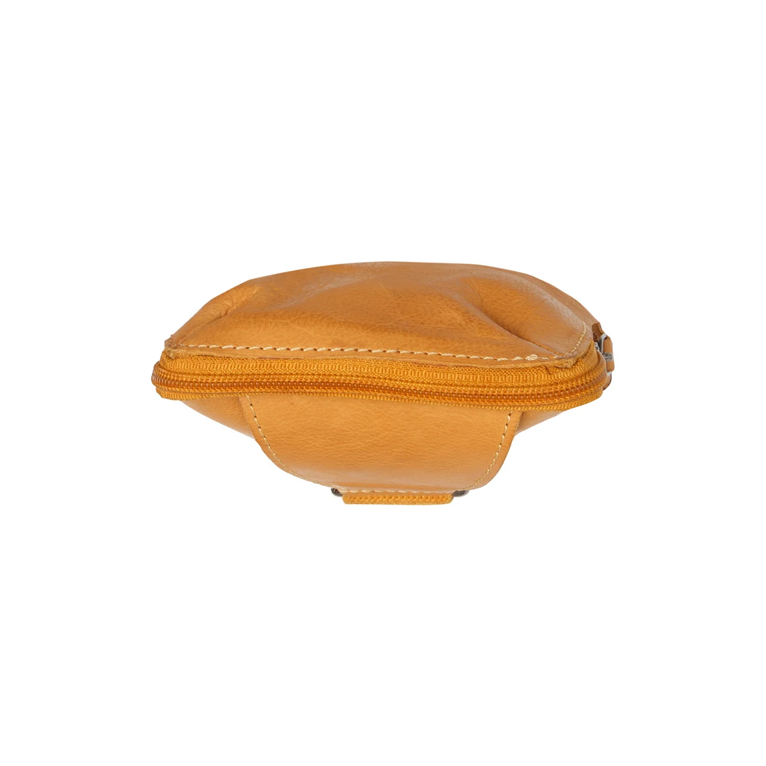 Leather Sling Bag Ocher Yellow Cambridge - Image 4