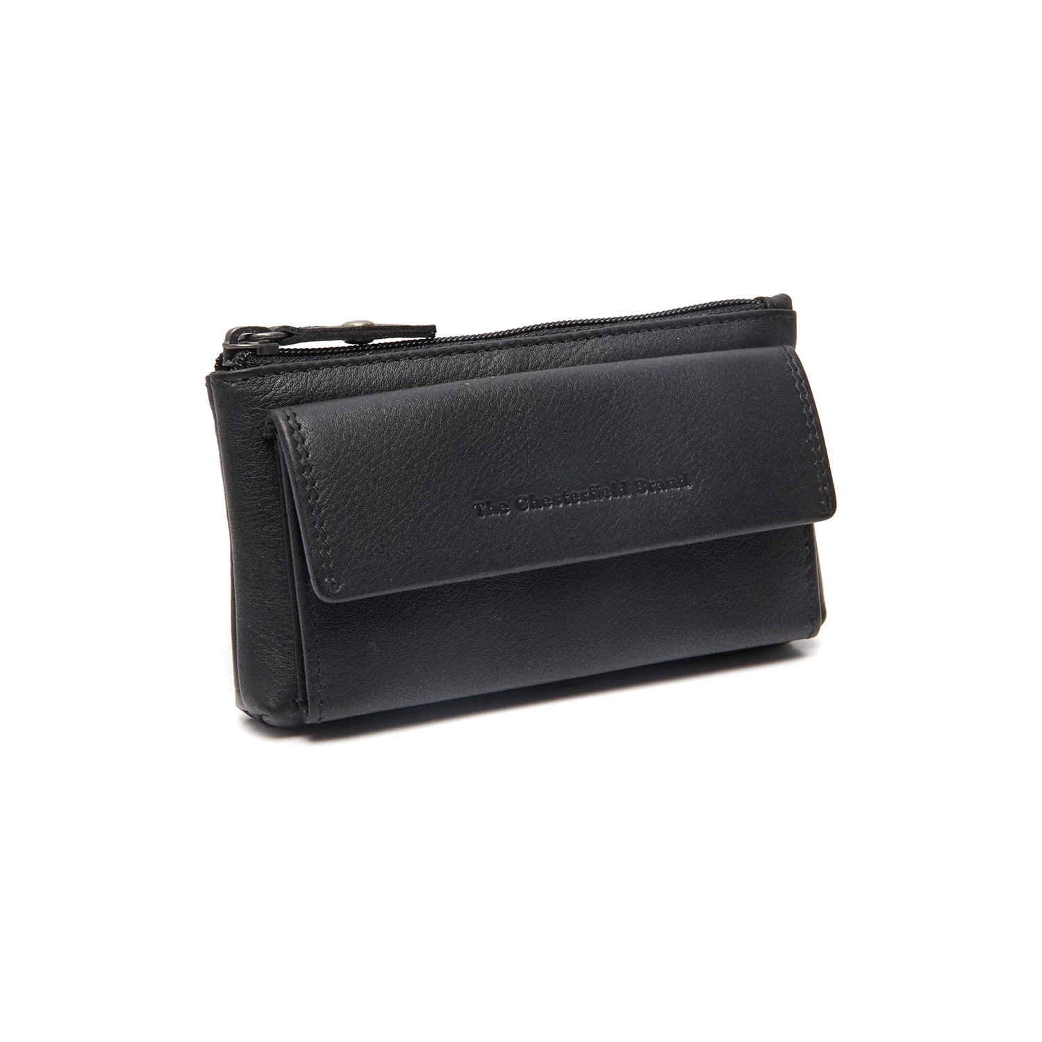 Leather Key Case Black Torano