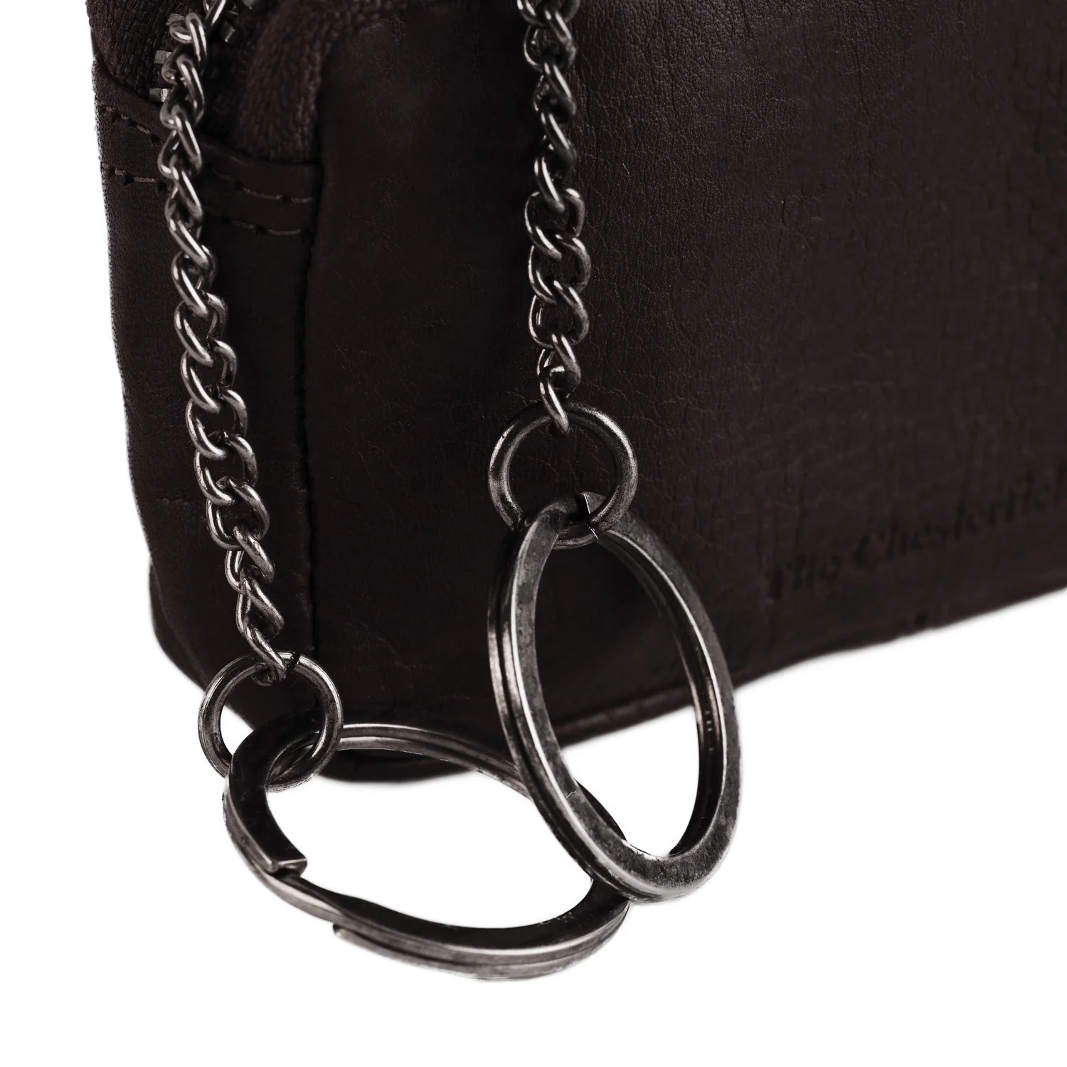 Leather Key Case Brown Corey - Image 3
