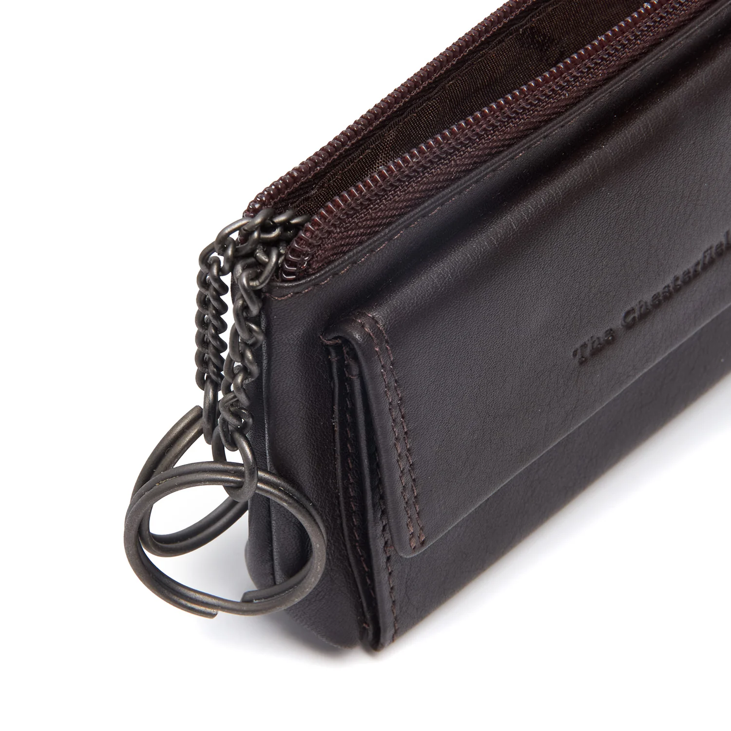 Leather Key Case Brown Torano - Image 4