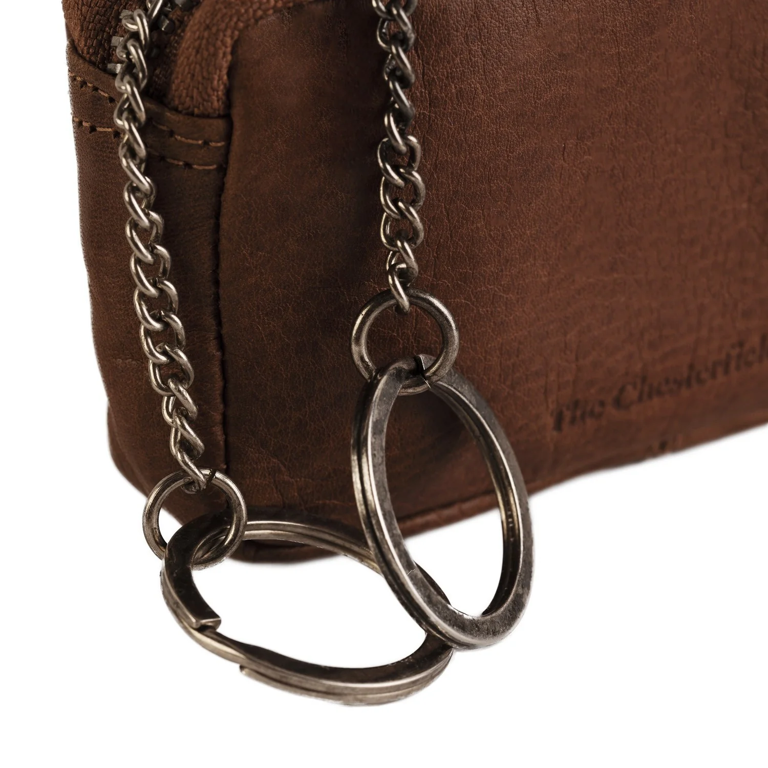 Leather Key Case Cognac Corey - Image 3