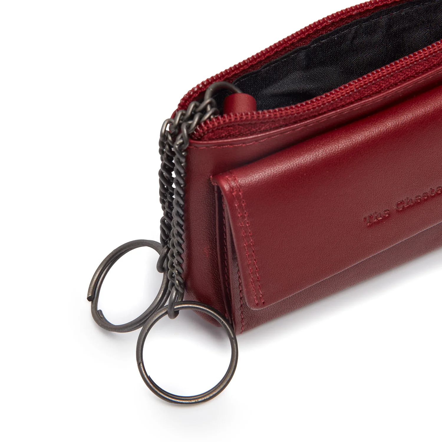 Leather Key Case Red Torano - Image 3
