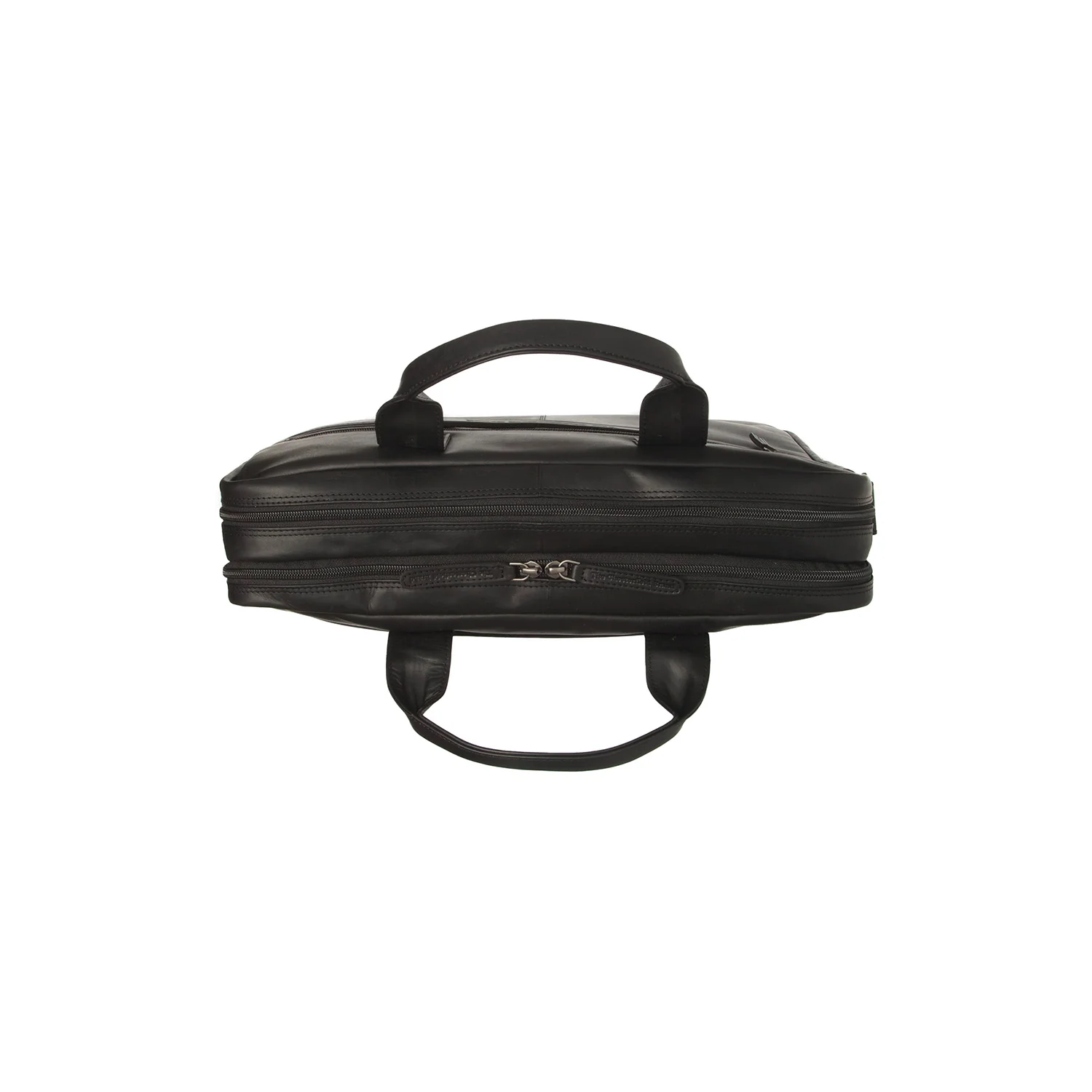 Leather Laptop Bag Black Frazer - Image 5