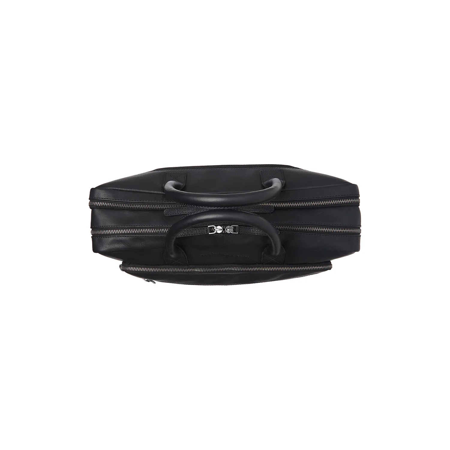 Leather Laptop Bag Black Tacama - Image 6