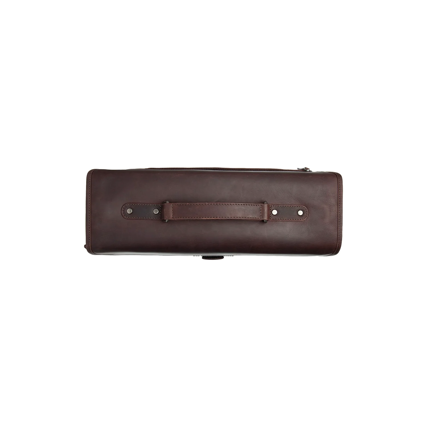 Leather Briefcase Brown Glenwood - Image 3