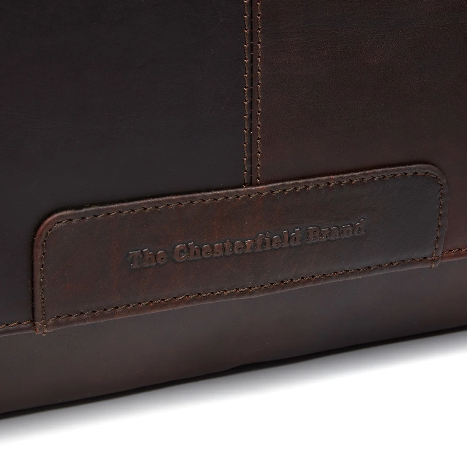 Leather Laptop Bag Brown Richard - Image 5