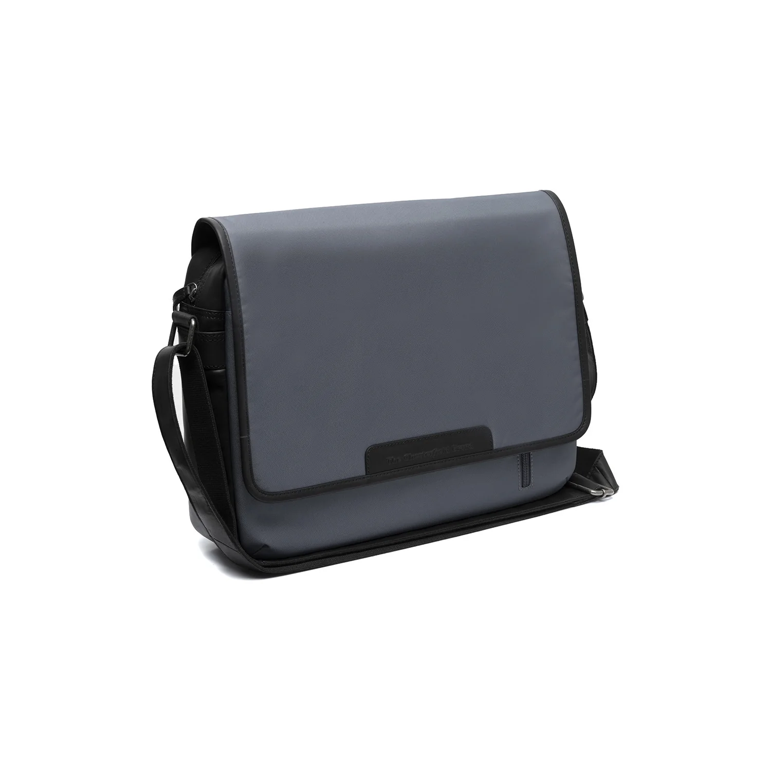 Leather Laptop Bag Light Grey Falun