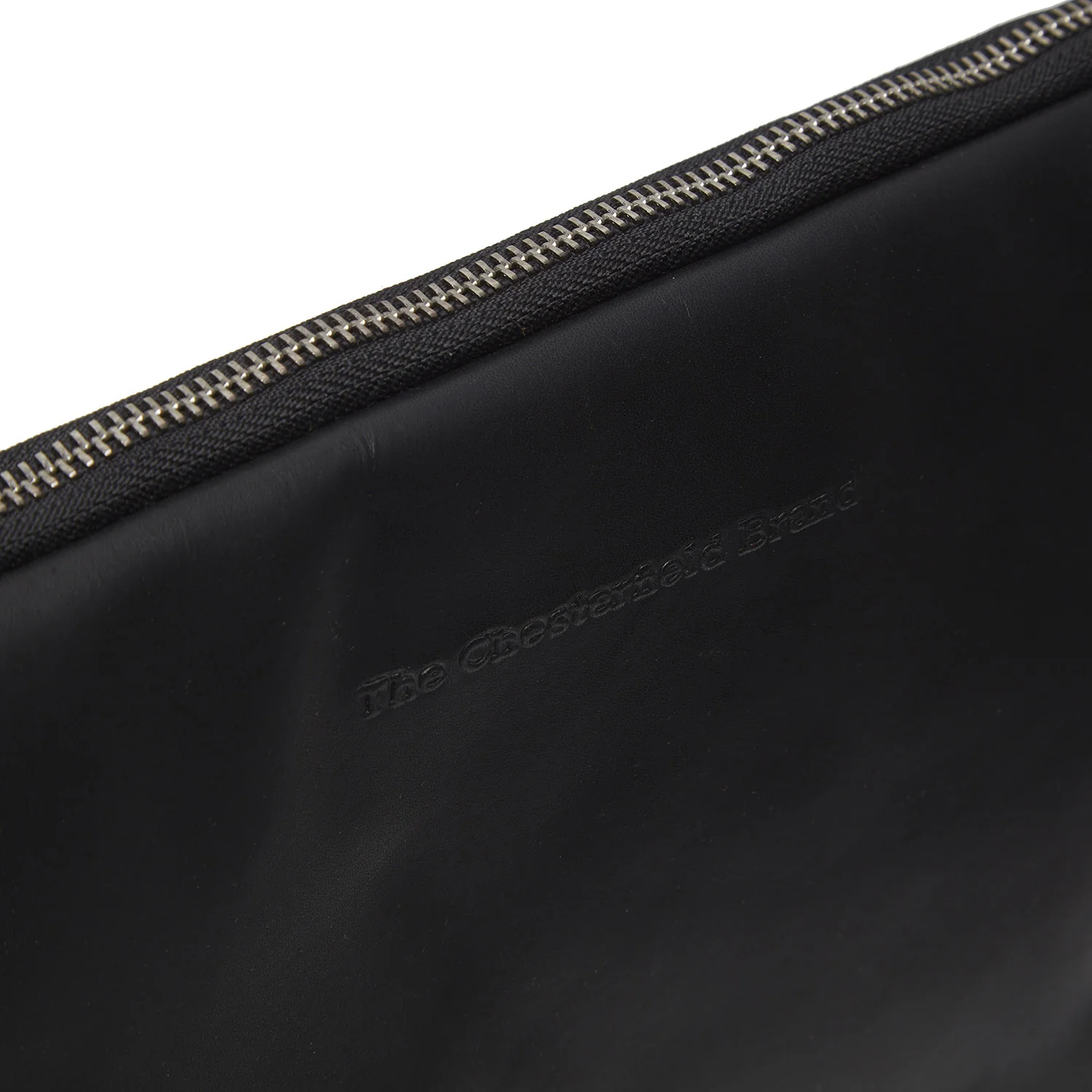Leather Laptop Sleeve 14 Inch Black Clinton - Image 4